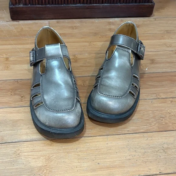 Dr. Martens Metallic Silver Women's Sandals - Picture 7 of 7